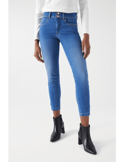 JEAN SECRET PUSH IN CROPPED SKINNY