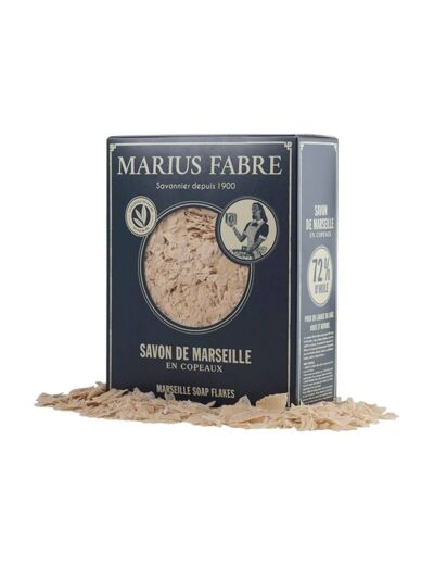 COPEAUX DE SAVON DE MARSEILLE BOITE MARIUS FABRE 750G