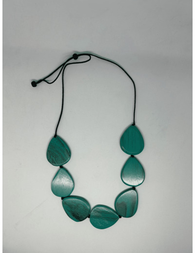 Collier en perle de bois