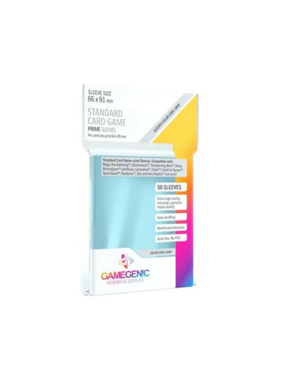 Gamegenic - 50 Prime Sleeves Standard - 66x91