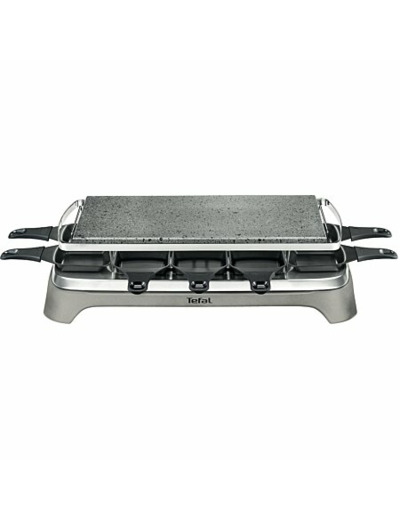 Pierrade / raclettes inox & design 10 coupelles - téfal - pr457b12