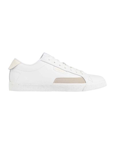 Basket femme blanc kappa