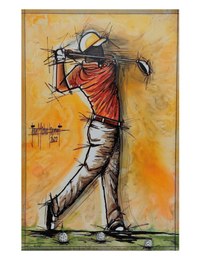 Le golfeur swing 246 1