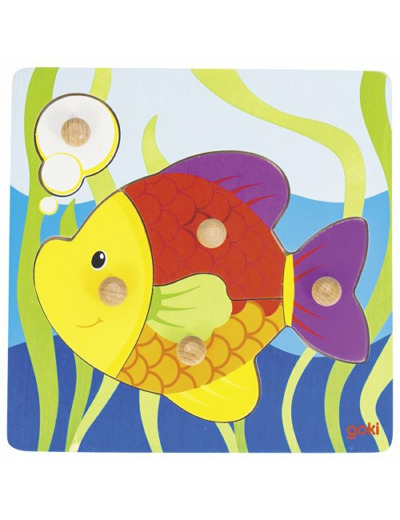 Puzzle Poisson 5 pièces - 57554 - Goki