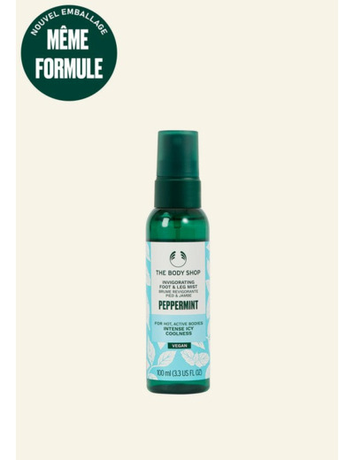 Spray rafraîchissant pieds et jambes Menthe Poivrée