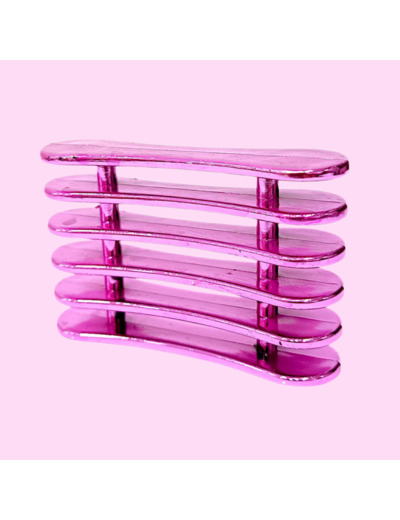 REPOSE PINCEAUX- ROSE METALLIQUE