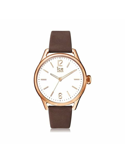 Montre Ice-Watch ICE time - Brown Rose - Gold - Medium - 3H
