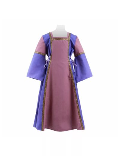 Robe médiévale Parme/ lilas 4-6 ans - ST157 - Kalid
