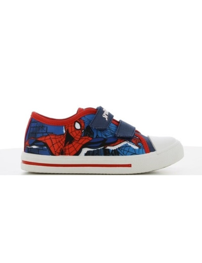 Toile garcon marine spiderman