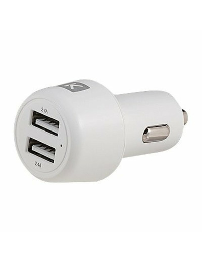 Chargeur allume-cigare & câble usb / compatible lightning 4,8a 2m