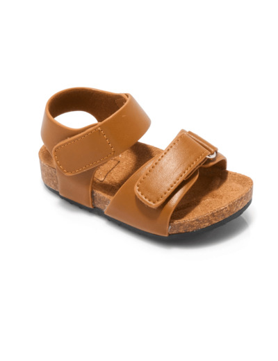 Sandale ouverte bebe garcon camel