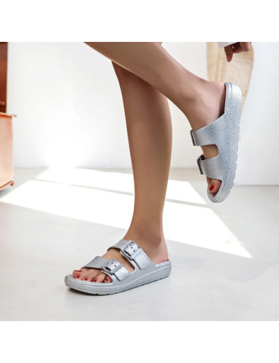 Tong femme silver