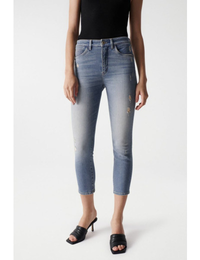 JEAN SECRET GLAMOUR PUSH IN CROPPED SLIM