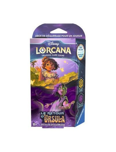 Lorcana - Deck de Démarrage Le Retour d'Ursula - Mirabel et Bruno