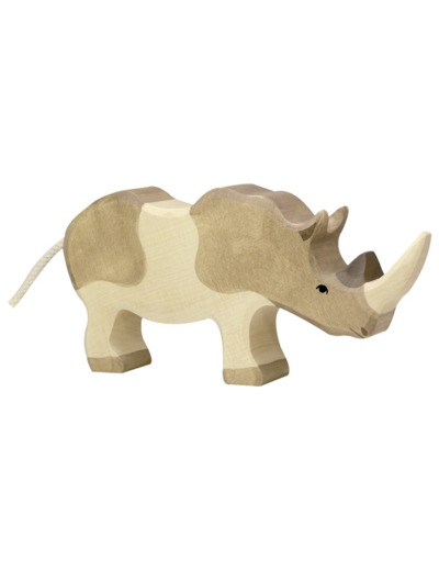 Rhinocéros en bois d'érable - Holztiger - 80158