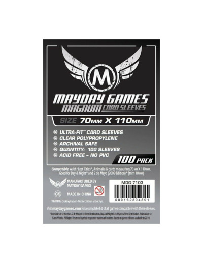 Mayday - "Lost Cities" Card Sleeves - Magnum Ultra-Fit - 70x110mm - 100p