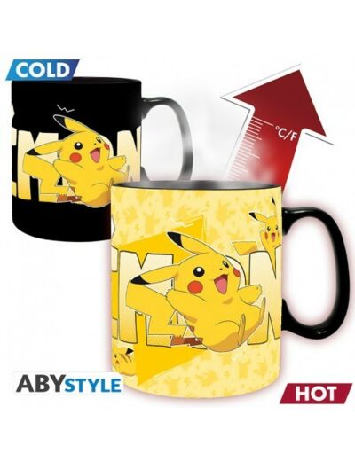 POKEMON - Mug Heat Change - 460 ml - Pikachu