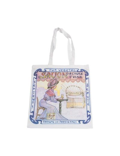 TOTE BAG 100% COTON SAVONNERIE DE NYONS