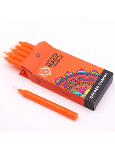Bougie Magique Manifeste - Orange