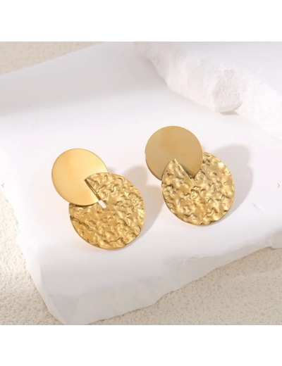 Boucles Disques - Dorées