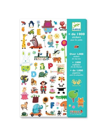 1000 Stickers Pour Les Petits  - DJ08950 - Djéco