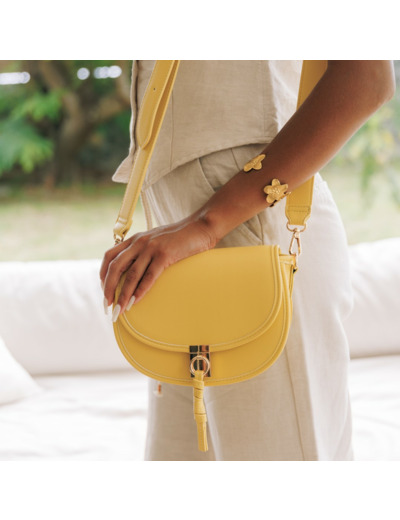 Sac femme jaune