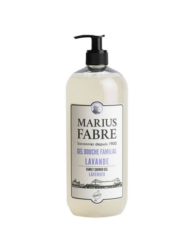 GEL DOUCHE FAMILIAL MARIUS FABRE 1L + POMPE