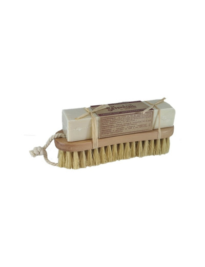 SAVON DETACHANT AU FIEL DE BOEUF AVEC BROSSE SAVONNERIE DE NYONS 200G