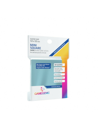 Gamegenic - 50 Prime Sleeves - 53x53