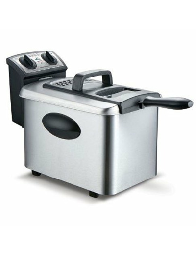 Friteuse électrique inox 4 l ref thdf204x