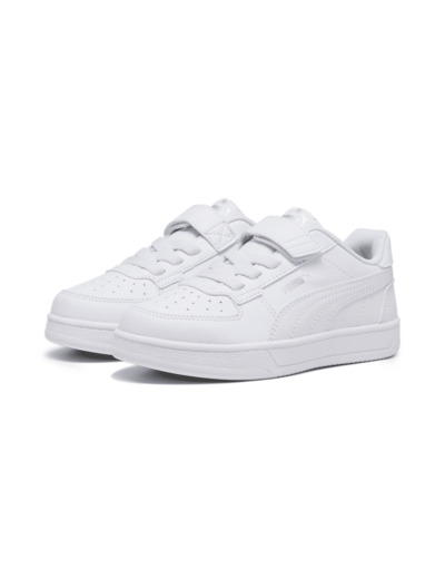 Basket junior garcon blanc puma caven