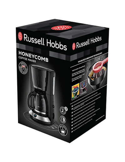 27011-56 cafetière honeycomb noire