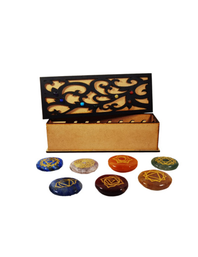 Coffret long 7 chakras