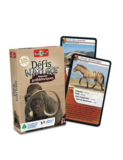 DEFIS NATURE - ANIMAUX PREHISTORIQUES