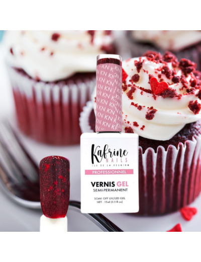 VERNIS SEMI PERMANENT- 837 RED VELVET