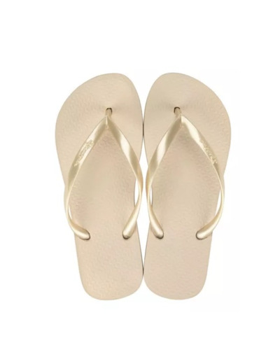 Tong femme beige gold ipanema