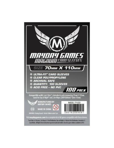 Mayday - "Lost Cities" Card Sleeves - Magnum Ultra-Fit - 70x110mm - 100p