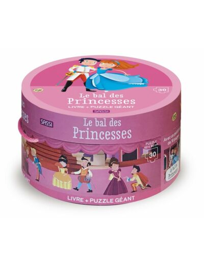 Puzzle le Bal des Princesses 30 pièces - Sassi - 301627