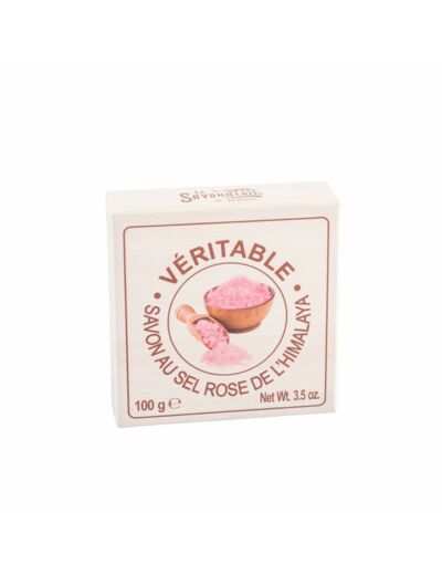 SAVON AU SEL ROSE D'HYMALAYA SAVONNERIE DE NYONS 100G