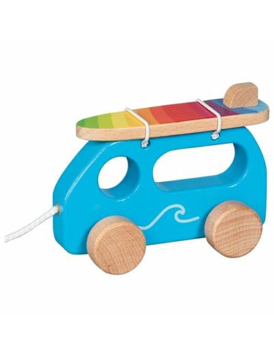 Vehicule A Tirer Van De Surfeur - 54858 - Goki