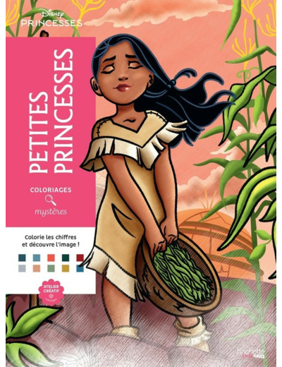 Art-thérapie  : Coloriages mystères, Disney Princesses : Petites princesses