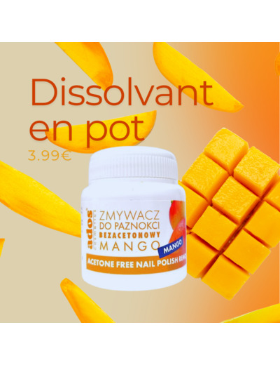 POT DE DEPOSE MANGUE- DISSOLVANT