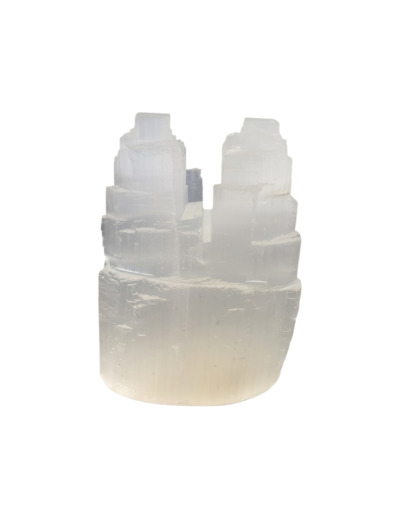 Selenite Iceberg double-- 10 cm