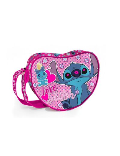 Sac fille rose lilo & stitch