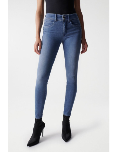 JEAN SECRET PUSH IN CROPPED SKINNY