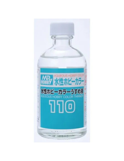 GUNZE T-110 MR. AQUEOUS HOBBY COLOR THINNER 110 (110 ML)