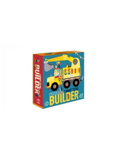 Puzzle I want to be... Builder 36 pièces -PZ368U