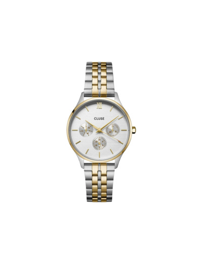 Montre Cluse Minuit Steel, Bicolour