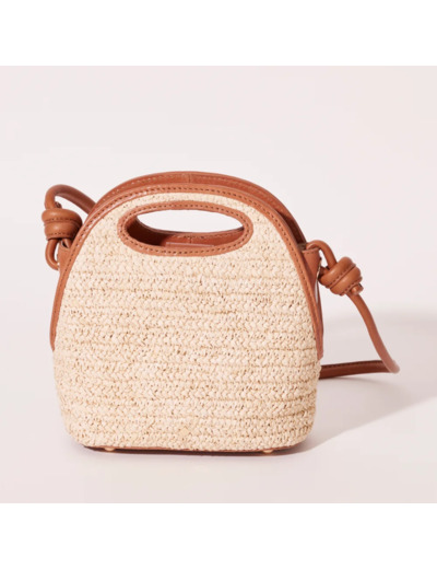 Mini Sac Léna Raphia Naturel