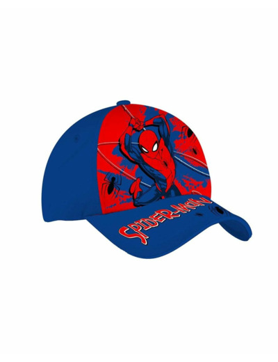 Casquette garcon marine spiderman